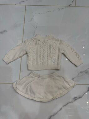 Baby GAP sweater skirt set